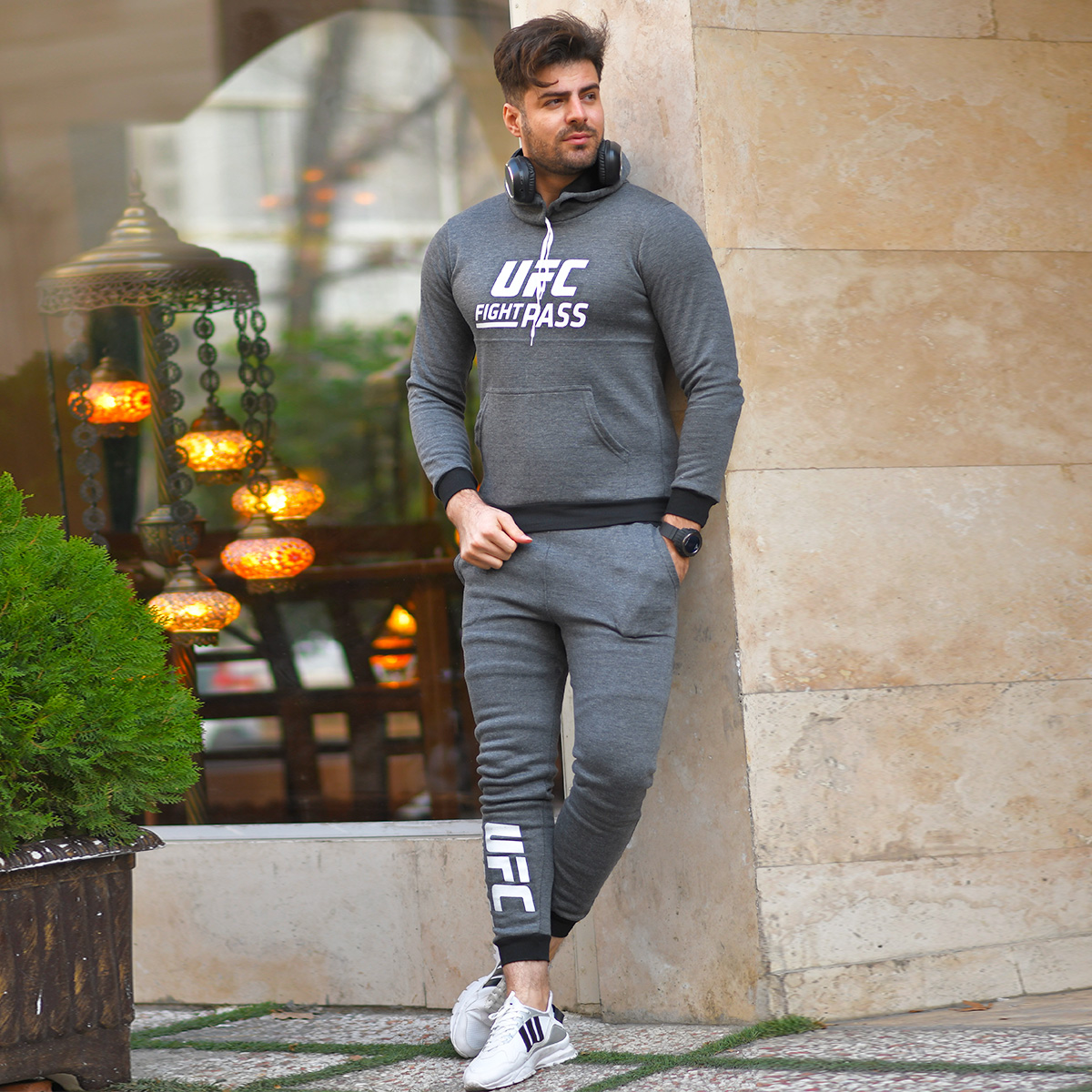 ست سوئيشرت شلوار مردانه مدل Delavar