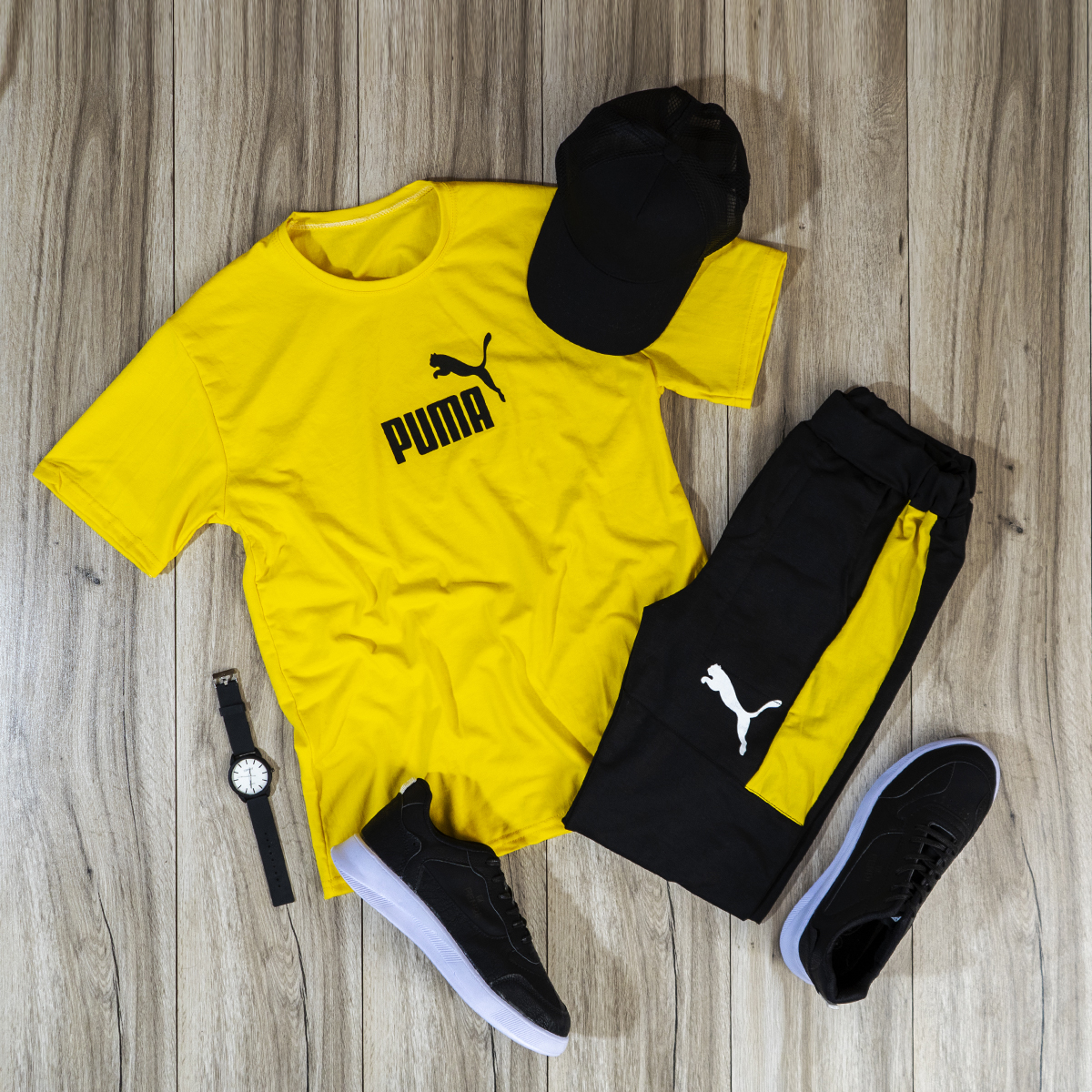 ست تیشرت شلوار PUMA مردانه مدل RIDAR