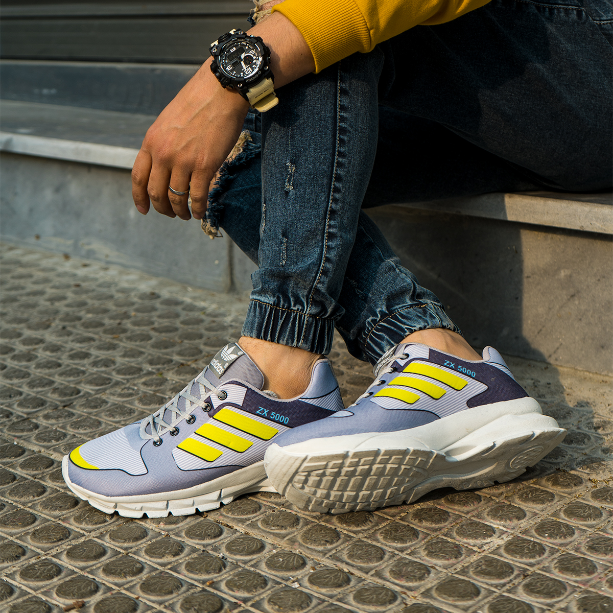 کفش ورزشی adidas طوسی مردانه مدل Kerin