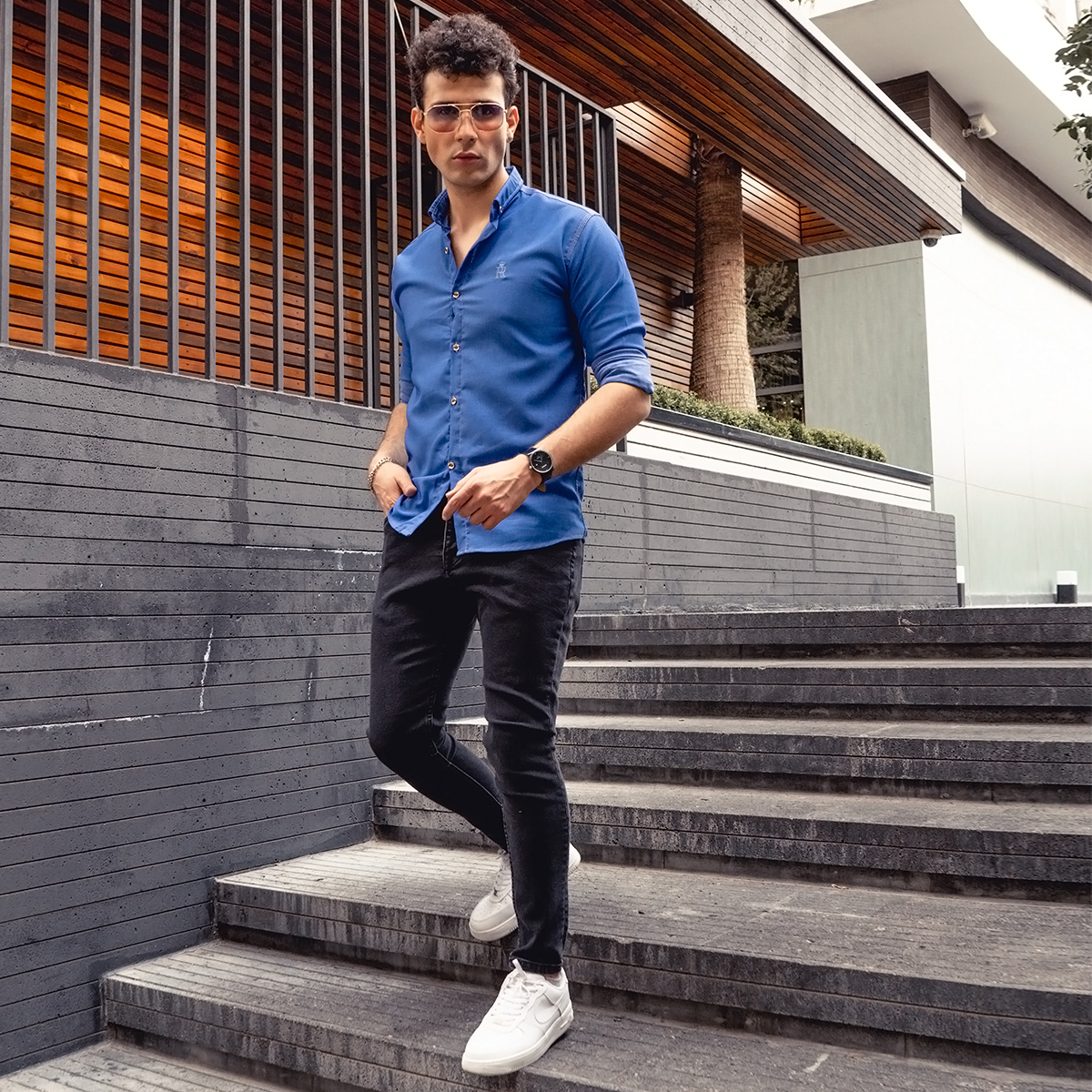 پيراهن مردانه مدل Wordo