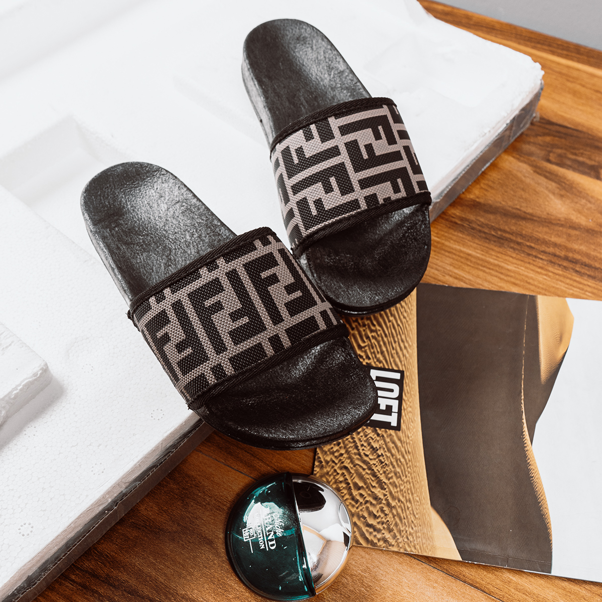 صندل فندی زنانه مدل Alisa(T)