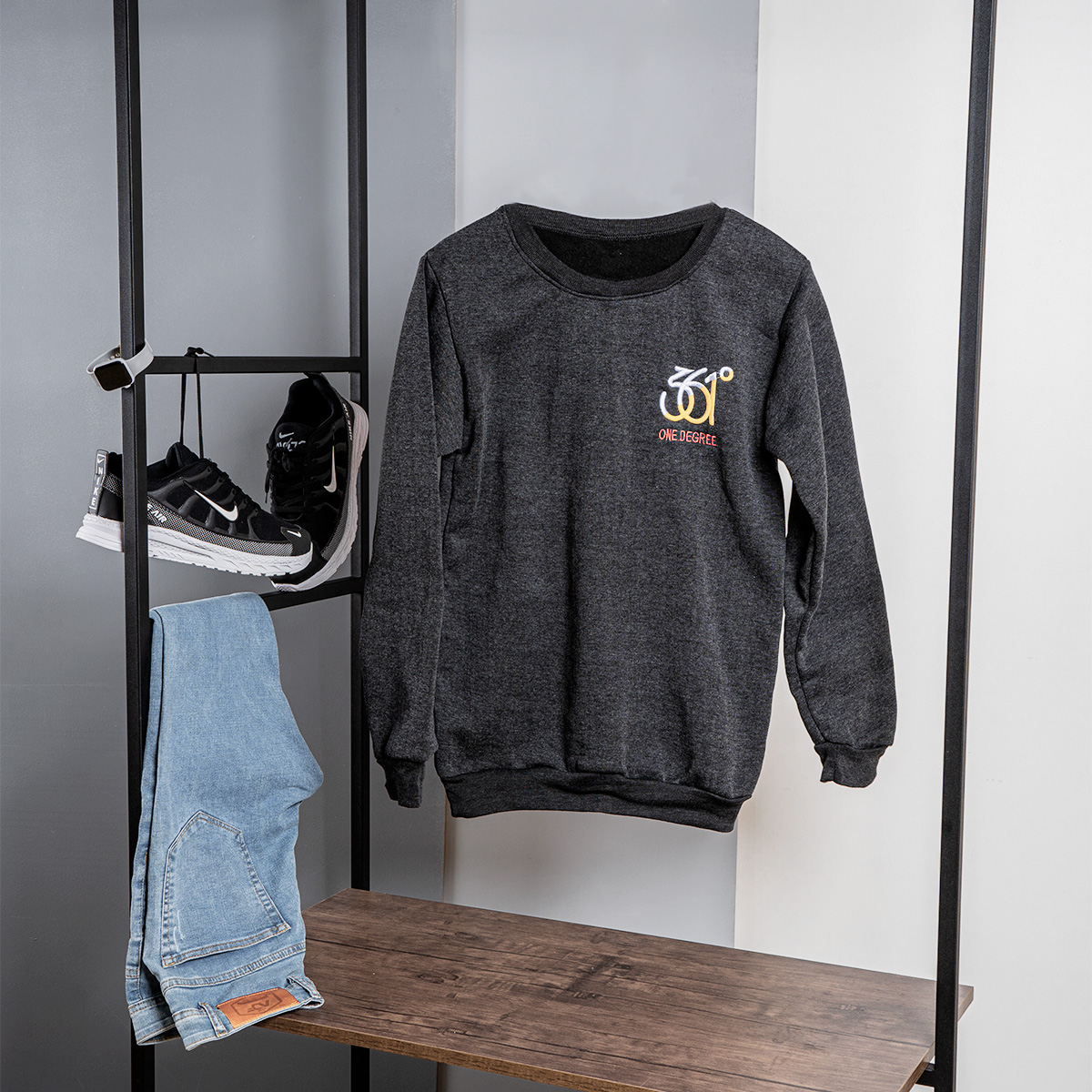 دورس 361 Degrees مردانه ذغالی مدل Baban