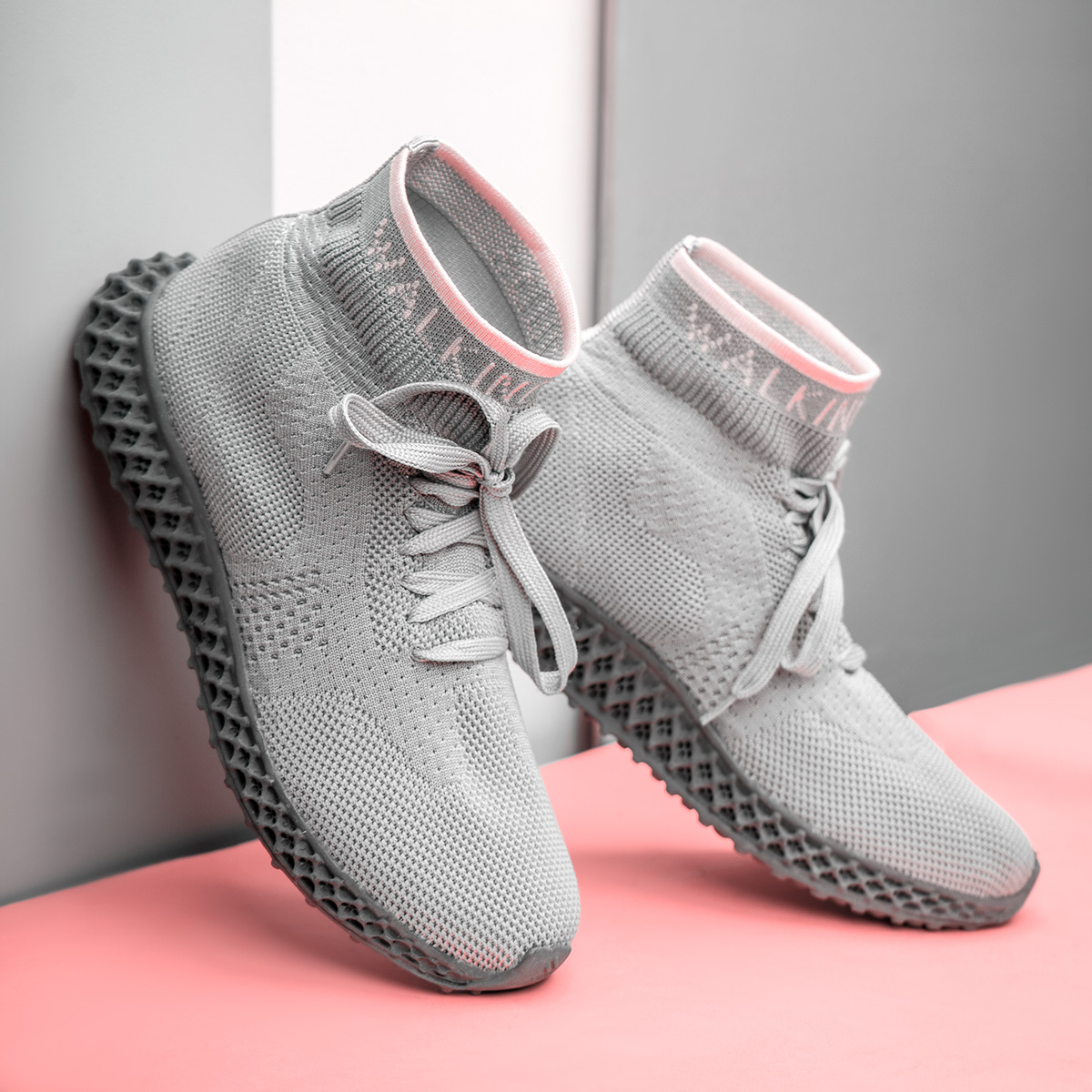 کفش ورزشی زنانه طوسی مدل Vania