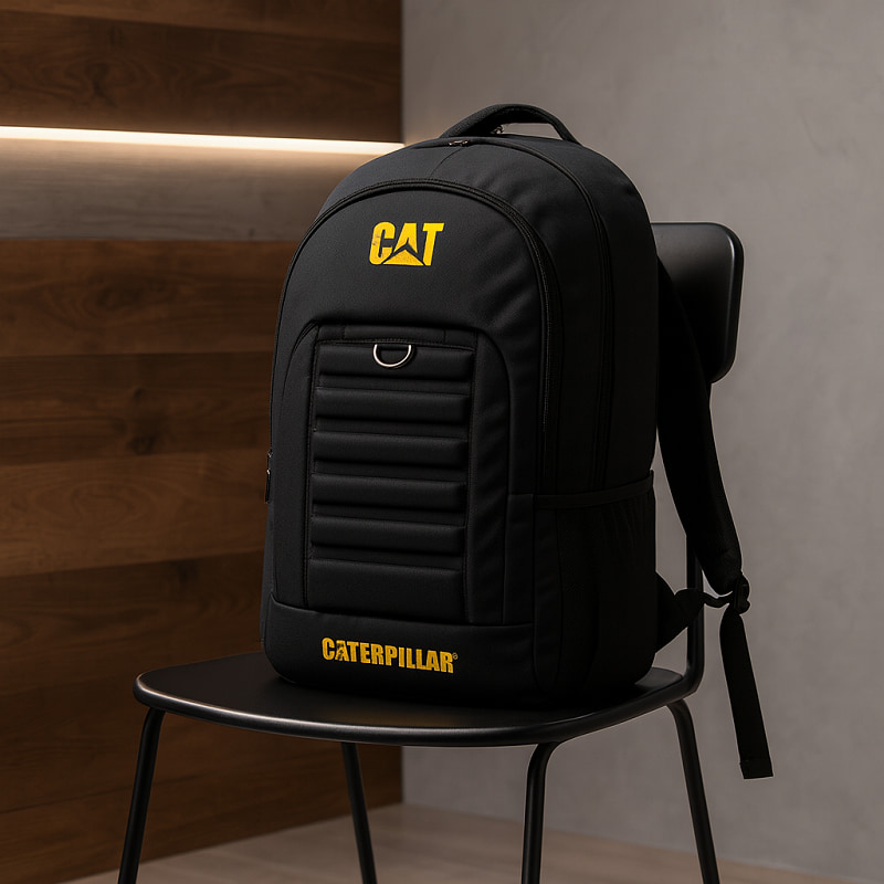 کوله پشتی Cat مشکی مدل payam