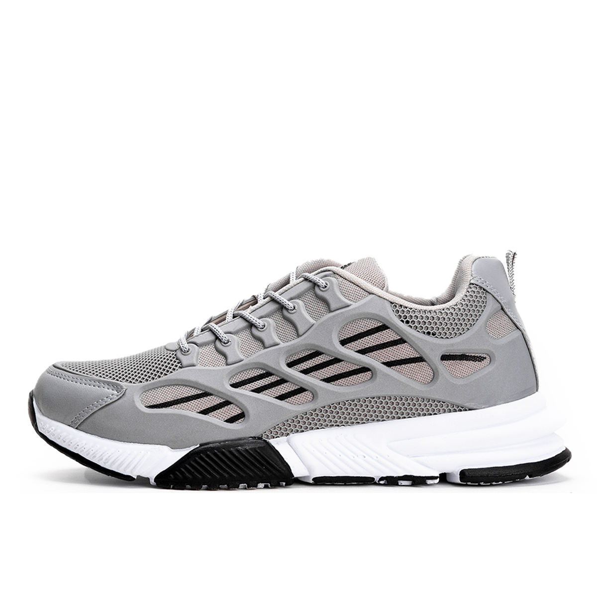 کفش ورزشی مردانه طوسی مدل Karvand