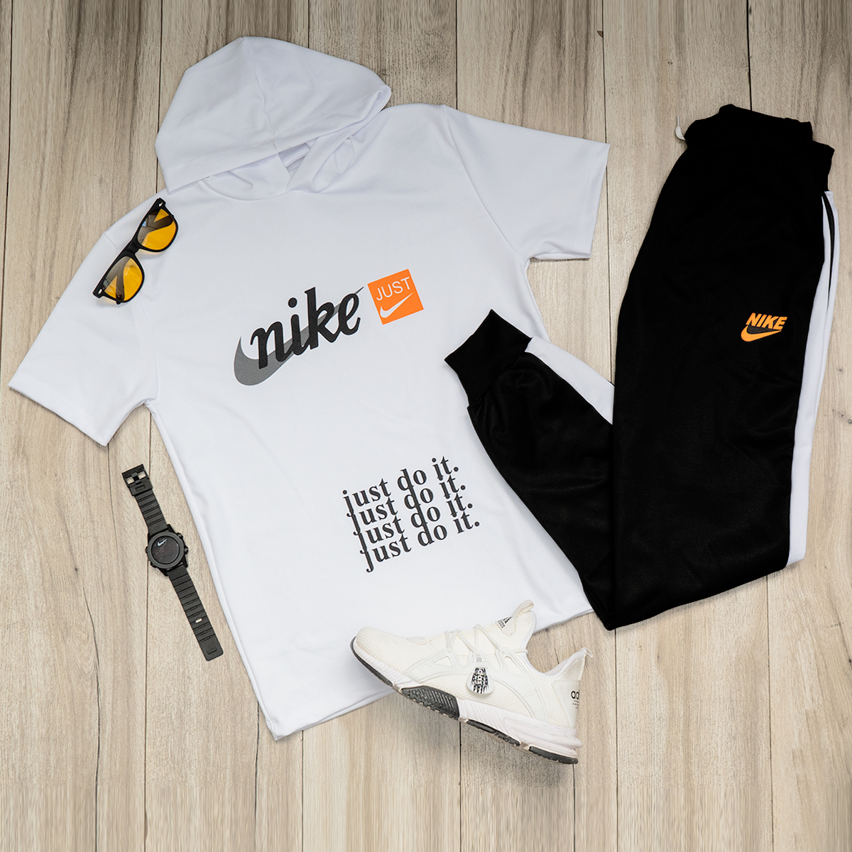 ست هودی شلوار نایک مردانه مدل Js40