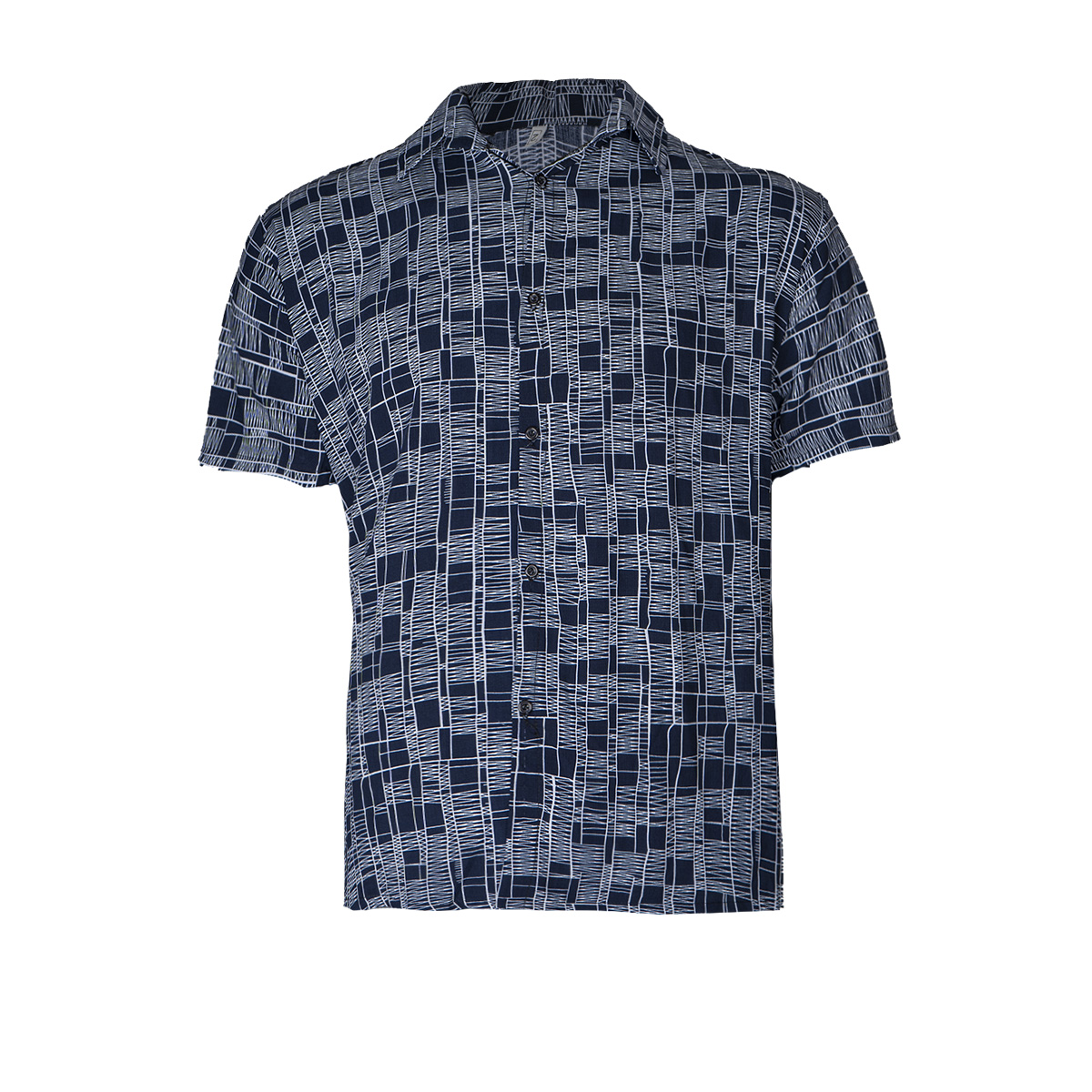 پیراهن هاوایی طرح خطوط مردانه مدل L52