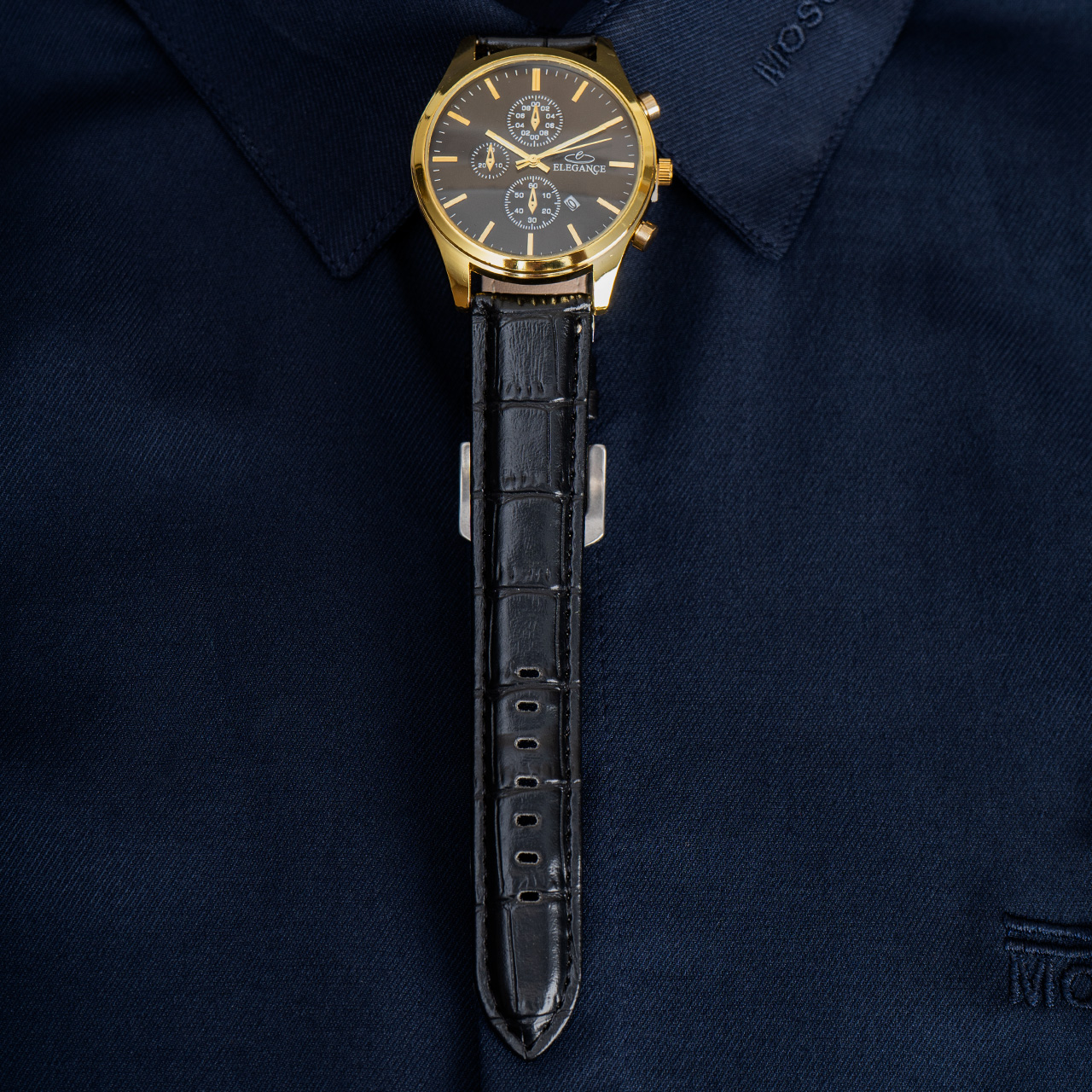 ساعت مچی ELEGANCE مشکی مردانه مدل E93