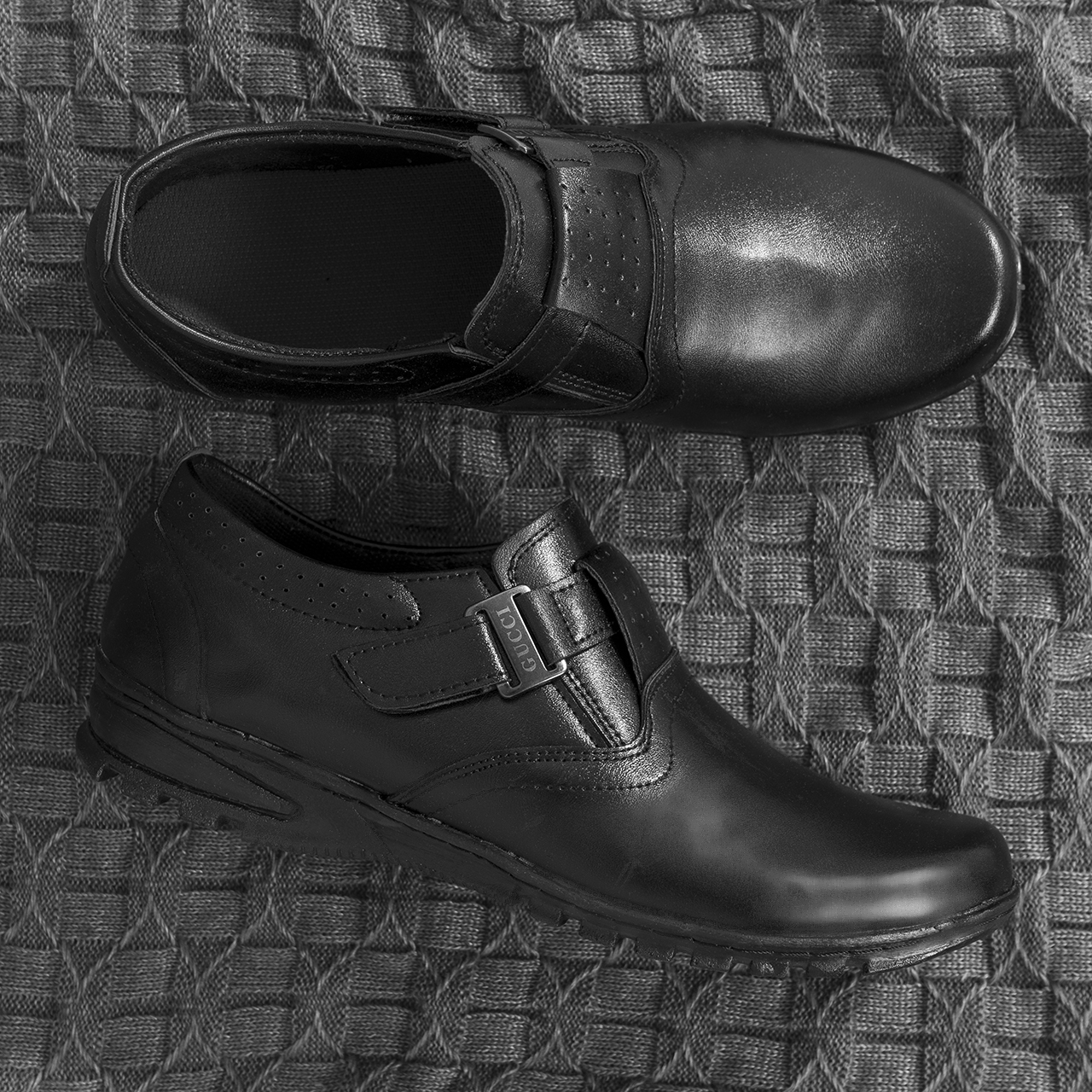 کفش رسمی مردانه مشکی مدل katio