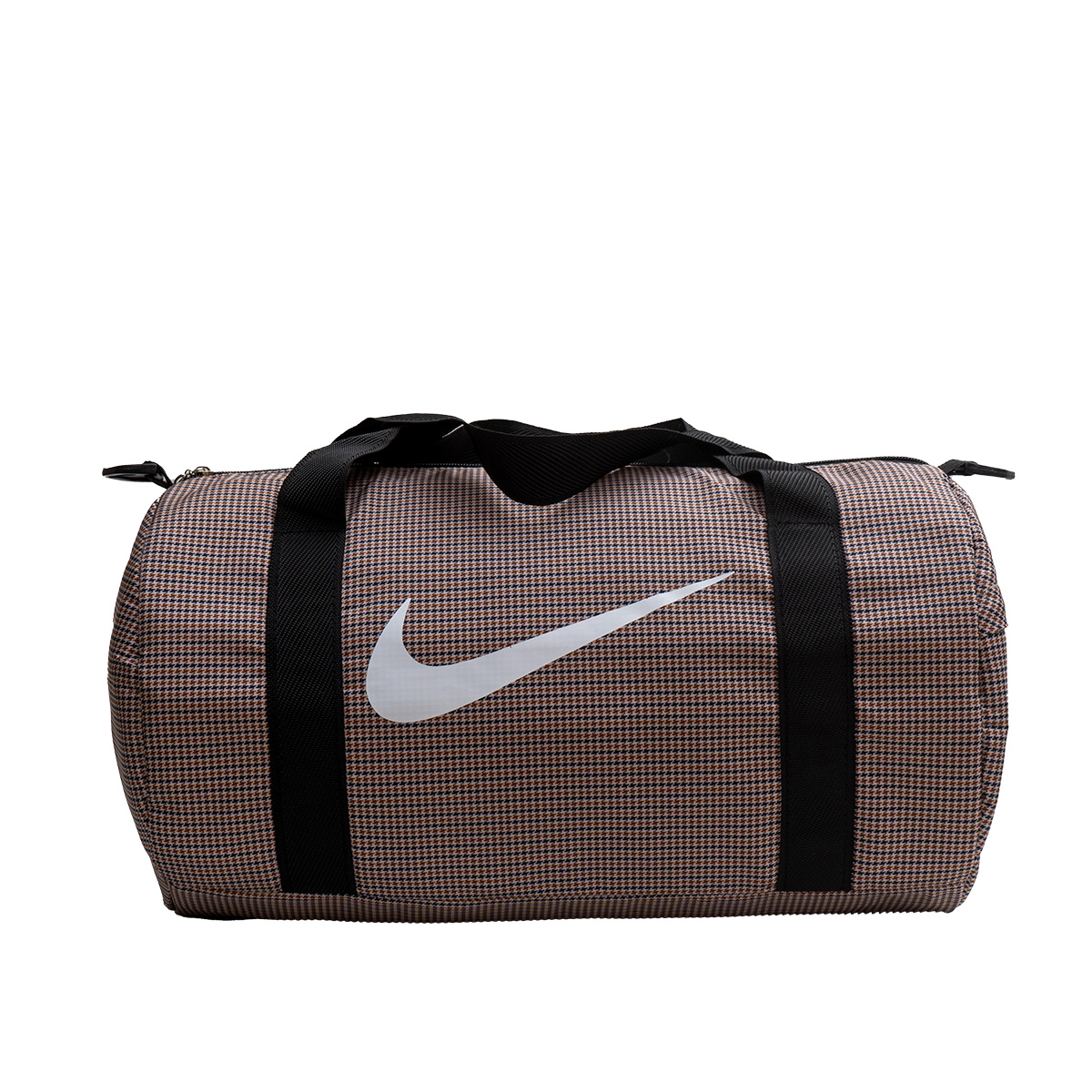 ساک ورزشی Nike چهارخونه کرم مدل Arman