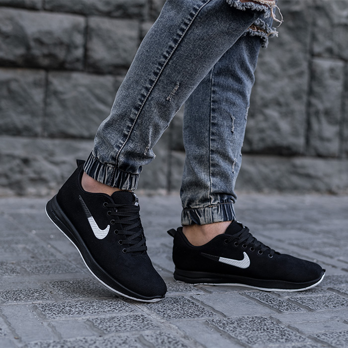 کفش مردانه مشکی نایک مدل Milano