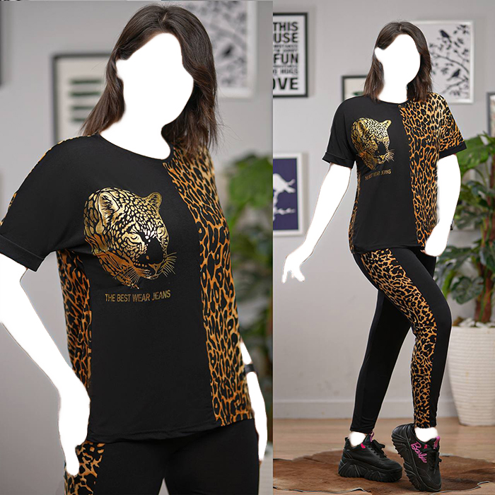 ست تیشرت شلوار دخترانه مدل bahar