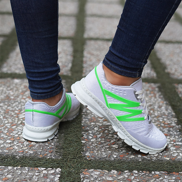 کفش ورزشی (T) سفید سبز مردانه مدل rexa