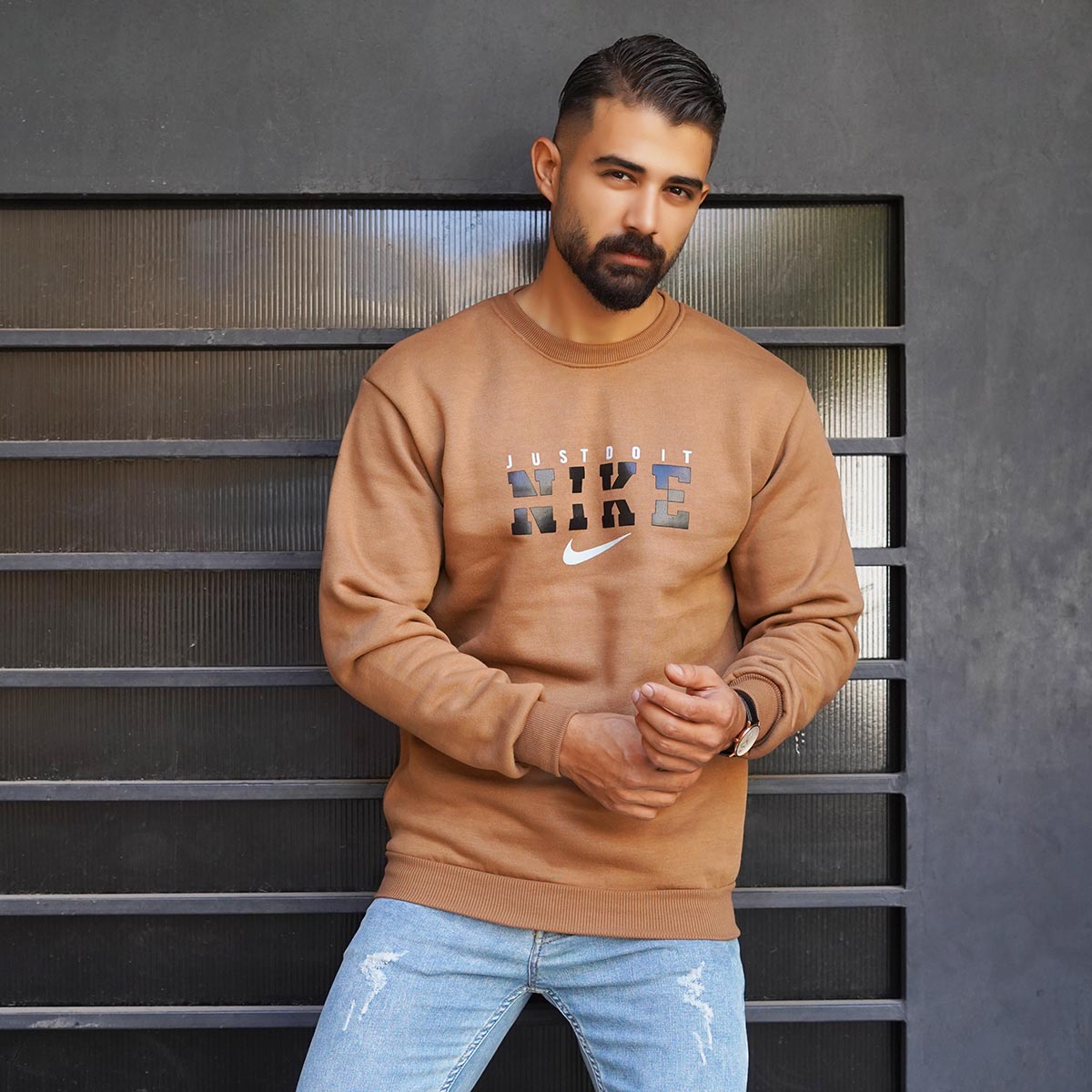 دورس نایک قهوه ای مردانه مدل MAHRAN