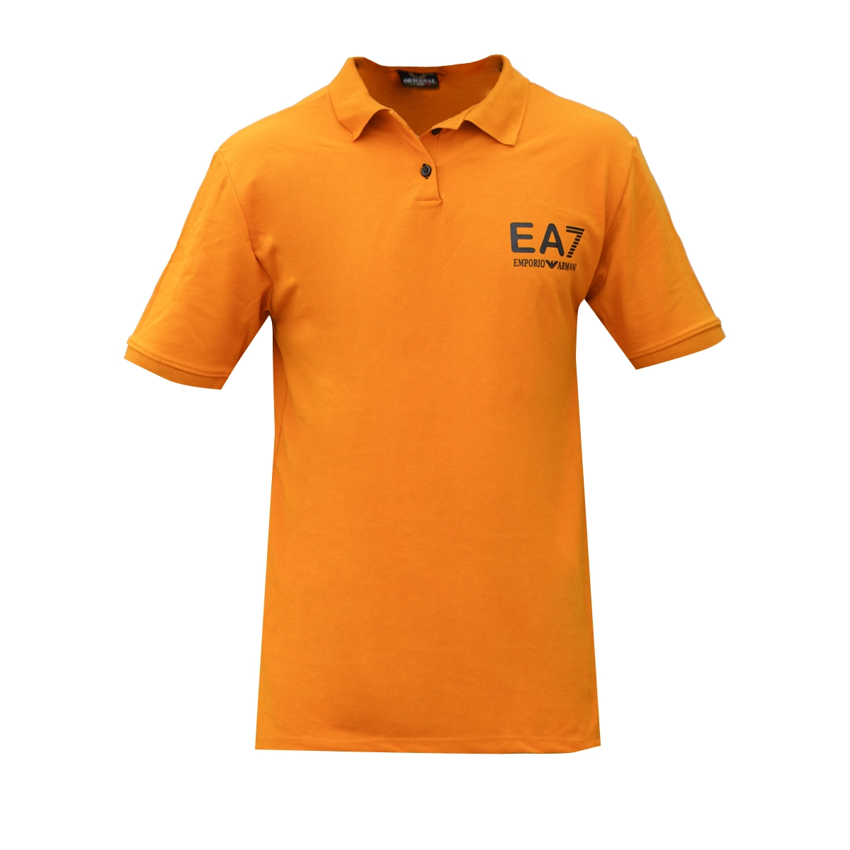 تیشرت خردلی مردانه EA7 مدل Nitan