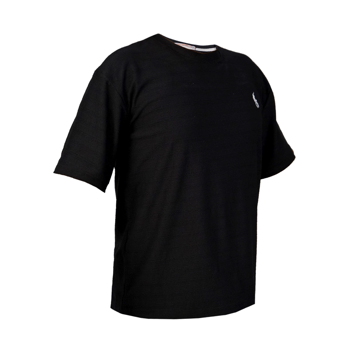 تیشرت مردانه پلو مشکی مدل Moroco