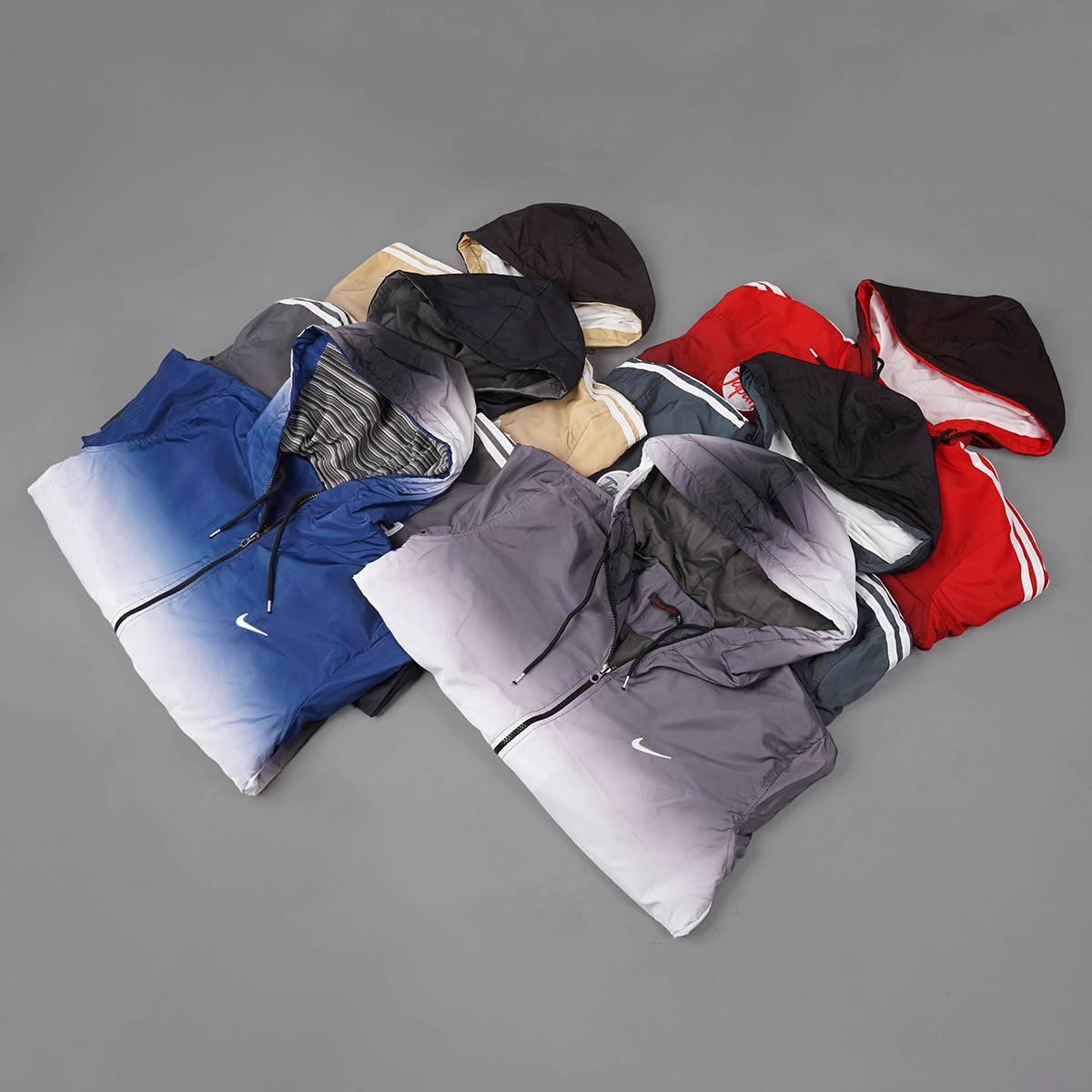 کاپشن نایک مردانه طوسی روشن مدل Savino