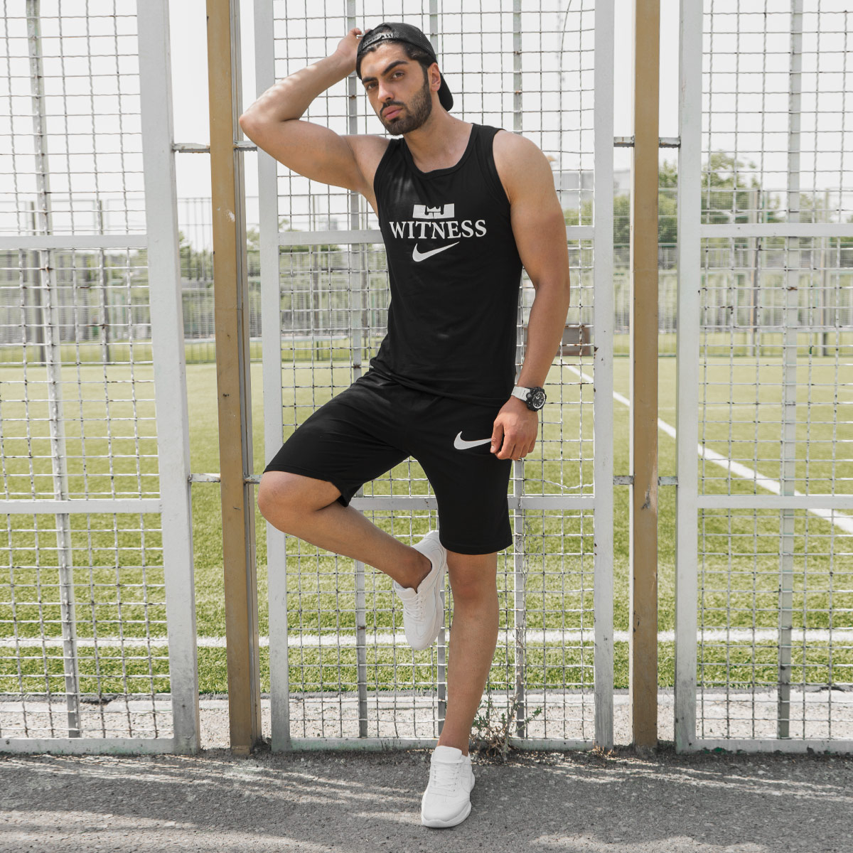 ست رکابی شلوارک Witness مردانه مدل Ravik